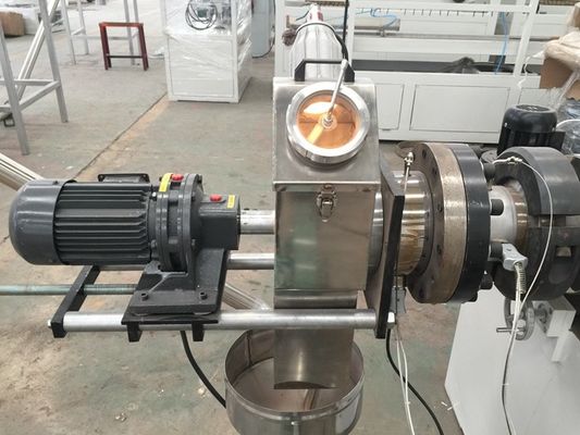 Soft PVC Hot Cutting Plastic Pelletizing Machine SJSZ80-156 Extruder Model